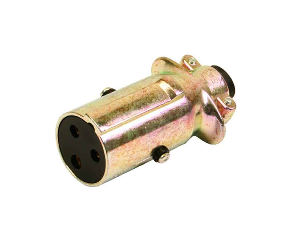 Kubota stekker 3-polig geschikt voor dynamo 16678-65830 90980-11349