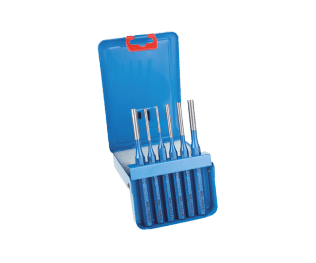 Pendrijverset lang 6-dlg en PVC-houder 119 L | GA79544