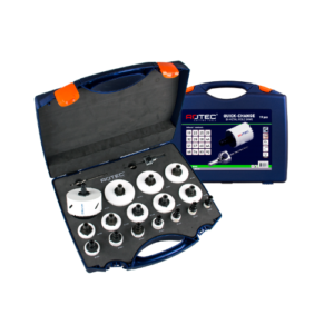Gatzagenset '527 - MAX' met Quick-Change adapters, 19-dlg.