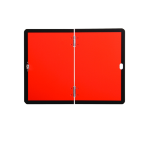 ADR BORD VERTICAAL KLAPBAAR ALU 2 MM