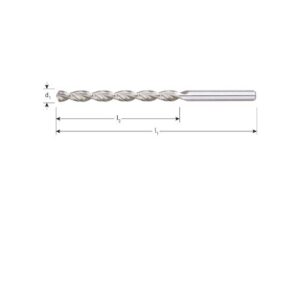 HSS-G HOUTSPIRAALBOOR LANG, DIN 340, TLS, Ø13,0X134X205