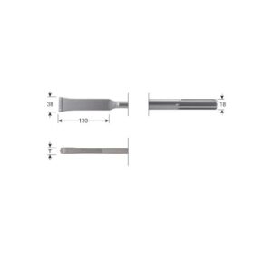 SDS-MAX HM-TANDBEITEL, 38X280