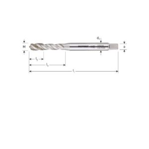HSS-E MACHINETAP, BLIND, DIN 371, M3 C