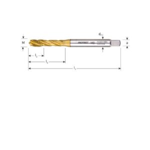HSS-E MACHINETAP '800+', BLIND, DIN 371, M3 TC