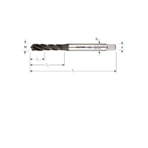 HSS-E MACHINETAP 'INOX+', BLIND, DIN 371, M3