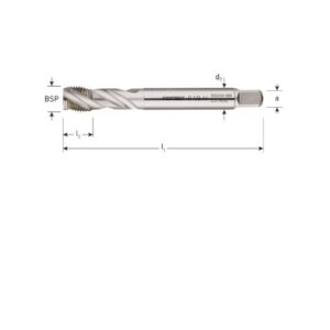 HSS-E MACHINETAP '800', BLIND, DIN 5156 BSP(G) 1/8"-28