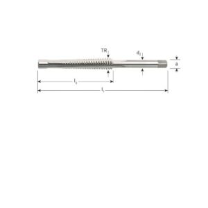 HSS-E MACHINETAP, DOORLOPEND, DIN 103, TR12