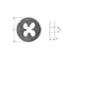 HSS-E RONDE SNIJPLAAT, 'INOX', DIN-EN 22568, M3