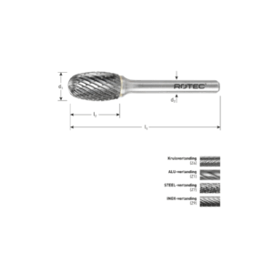 HM-STIFTFREES, MODEL E, Z6 / KRUISVERTAND / Ø3X6X38XØ3