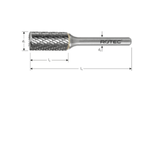 OPTI HM-STIFTFREES, MODEL BZ6 / KRUISVERT. / Ø6X18X50XØ6