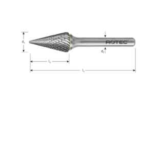 OPTI HM-STIFTFREES, MODEL MZ6 / KRUISVERT. / Ø6X20X50XØ6
