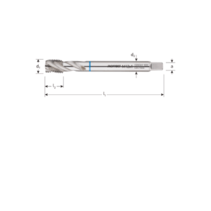 HSS-E MACHINETAP INOX, BLIND, DIN 374, MF8X1,0