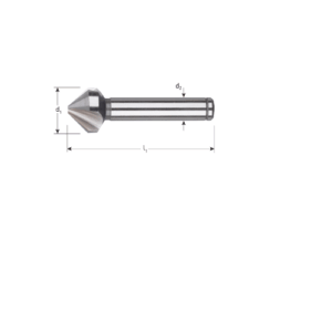 HSS-E VERZINKFREES 90°, 'INOX', DIN 335C, Ø6,3 (M3)