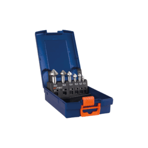 Verzinkfrees Set '403 INOX', DIN 335C, 7-delig, M3-M12, Ø6,3-25