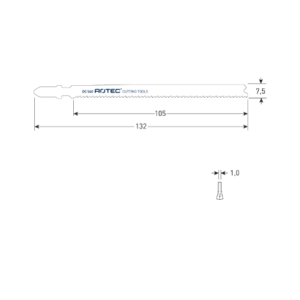 DECOUPEERZAAGBLAD DC540