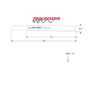 DECOUPEERZAAGBLAD DC630 / T123X