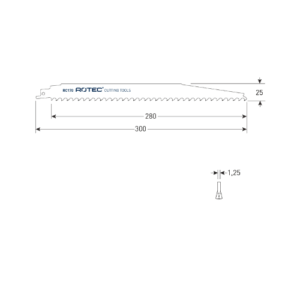 RECIPROZAAGBLAD RC170