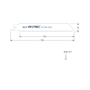RECIPROZAAGBLAD RC210