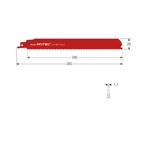 RECIPROZAAGBLAD RC440 / S1226CHF