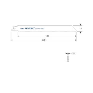 RECIPROZAAGBLAD RC560 / S1025VF