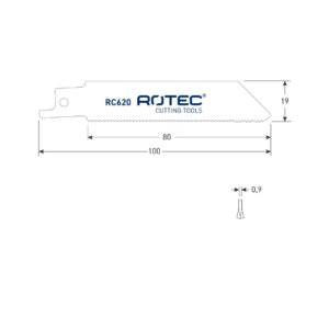RECIPROZAAGBLAD RC620 / S522BF