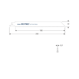 RECIPROZAAGBLAD RC640 / S1122BF