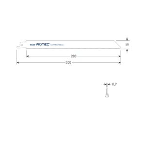 RECIPROZAAGBLAD RC650