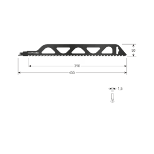 RECIPROZAAGBLAD RC820 / S2243HM