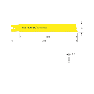 RECIPROZAAGBLAD RC962 (VPE 5)