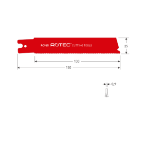 RECIPROZAAGBLAD RC965 (VPE 5)