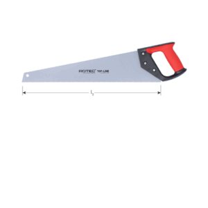 TOP-LINE HANDZAAG 'TL5/500', L=500, 11 TPI, GECOAT