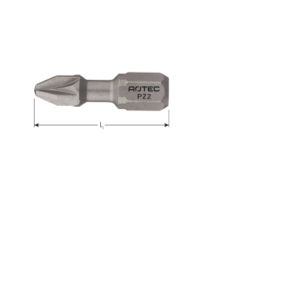 TORSIONBIT BASIC, C6.3, PZ 2X25