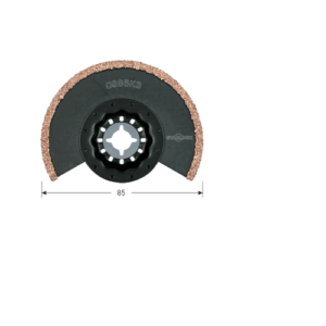 OS 85K3 STARLOCK SEGMENTZAAGBLAD HM-RIFF Ø85
