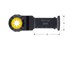 PTK 14/32 STARLOCK-PLUS INVALZAAGBLAD HOUT 32X60