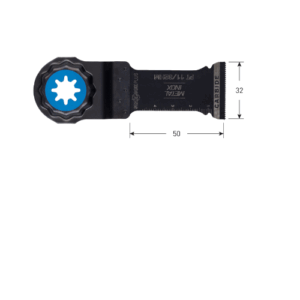 PT 11/32HM STARLOCK-PLUS INVALZAAGBLAD METAAL/INOX 32X50