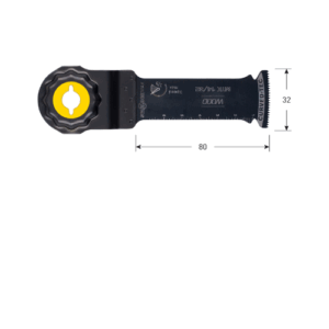 Bestel nu het MTK 14/32 Starlock-Max invalzaagblad hout 32x80 – voor professionele, krachtige en precieze zaagsneden in hout!