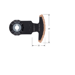 MA 68K3 STARLOCK-MAX HM-RIFF SEGMENTZAAGBLAD, GROF, 68X30