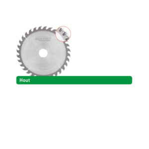 HM ZAAGBLAD VOOR HANDMACHINES, Ø100X3,97X22, Z=6, WZ