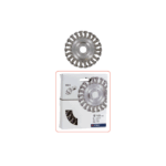 RONDBORSTEL, GETORDEERD INOX RVS-DRAAD ASGAT Ø22,2 Ø125X0,50 - Afbeelding 2