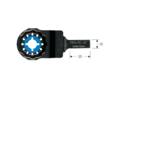 OT 13/10BI STARLOCK INVALZAAGBLAD HOUT/METAAL 10X25