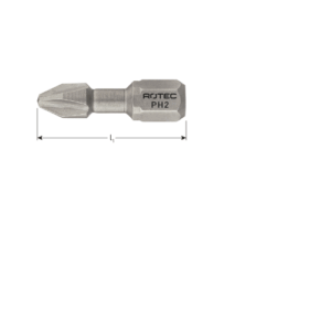 TORSIONBIT BASIC, C6.3, PH 1X25