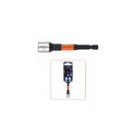DOPSLEUTEL E6.3 1/4" BITOPN., MAGNETISCH, SW 7X80 | VPE 1 - Afbeelding 2