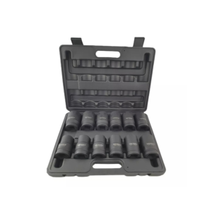 1" KRACHTDOPPENSET LANG 12 DELIG