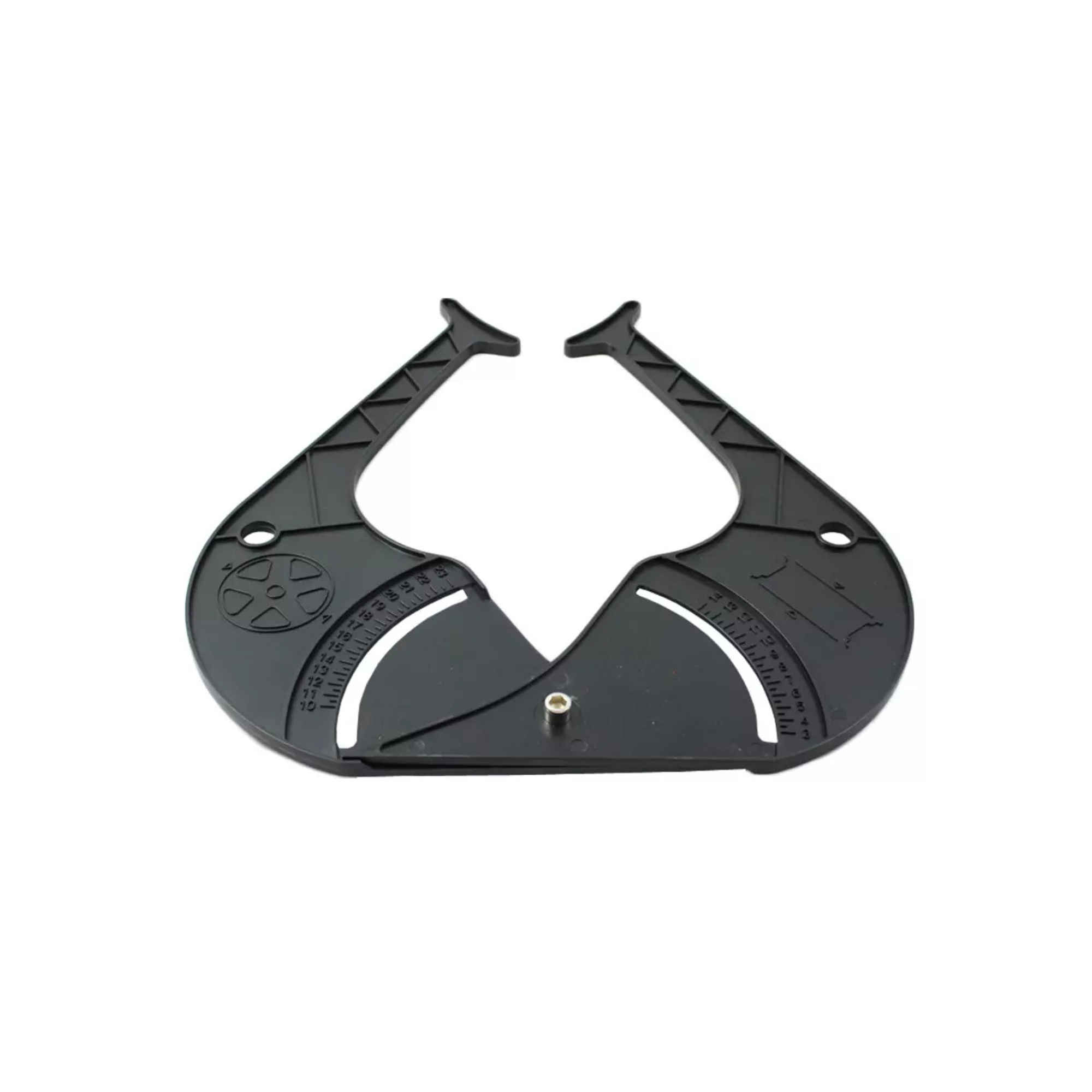 1 Velgbreedte meter