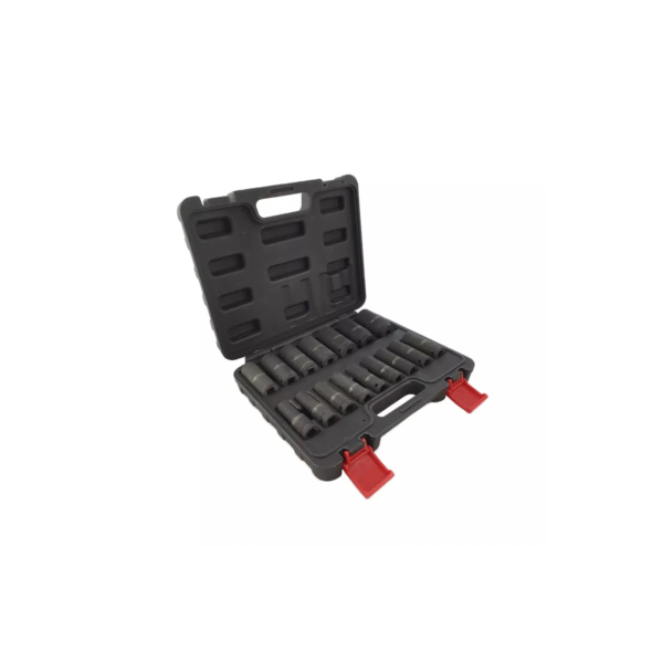 1/2'' krachtdoppenset lang 16-delig - afbeelding 3