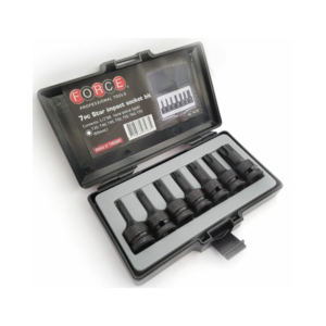 SLAGDOPPENSET TORX 1/2″ 7-DELIG