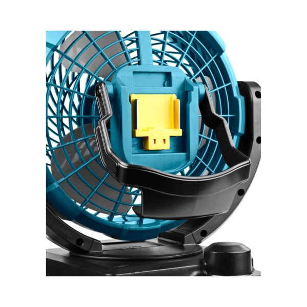 Makita accu ventilator 14,4v / 18v met zwenkfunctie body dcf102z