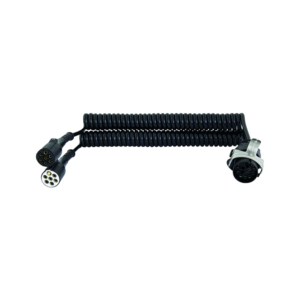 15-POLIGE SPIRAALKABEL ADAPTER NAAR 2X7-POLIG S+N